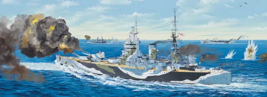 Trumpeter - HMS Rodney 